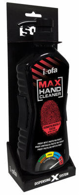 ISOFA MAX profi tekutá pasta na ruky - 550g s držiakom na stenu