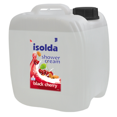 Isolda čierna čerešňa, sprchový krém - 10l