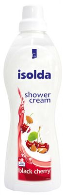 Isolda čierna čerešňa, sprchový krém - 1l