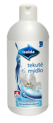 ISOLDA Neutral tekuté mydlo bez parfémov a farbív 500ml pre Medispender