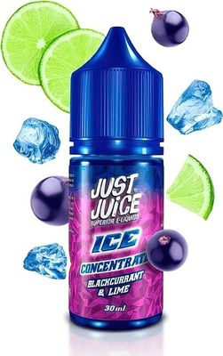 Just Juice - príchuť - Blackcurrant Lime ICE - 30ml