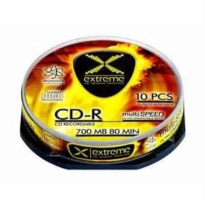 CD-R Extreme 700 MB , 52x , cakebox/10