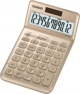 Kalkulačka Casio JW-200SC GD zlatá