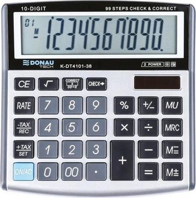 Kalkulačka Donau Tech K-DT4101 strieborná