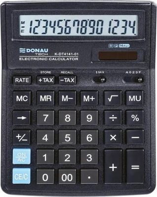 Kalkulačka Donau Tech K-DT4141 čierna