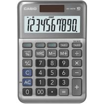 Kalkulačka, stolová, 10 miestny displej, CASIO "MS-100 FM", sivá