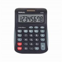 Kalkulačka, stolová, 8 miestny displej, MAUL "MJ 550", čierna-sivá