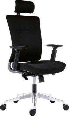 Kancelárska stolička Next + PDH celočalúnená, čierna