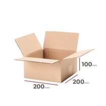 Kartónová krabica, 200x200x100mm, 3VVL (25 ks)