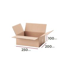 Kartónová krabica, 250x200x100mm, 3VVL (25 ks)