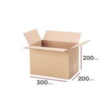 Kartónová krabica, 300x200x200mm, 3VVL (25 ks)