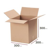 Kartónová krabica, 300x300x300mm, 3VVL (25 ks)