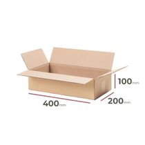 Kartónová krabica, 400x200x100mm, 3VVL (25 ks)