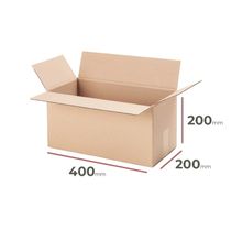 Kartónová krabica, 400x200x200mm, 3VVL (25 ks)