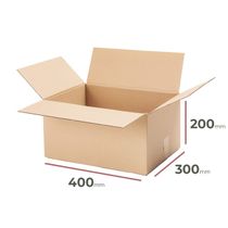 Kartónová krabica, 400x300x200mm, 3VVL (25 ks)