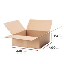 Kartónová krabica, 400x400x150mm, 3VVL (25 ks)