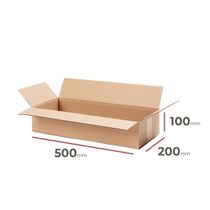 Kartónová krabica, 500x200x100mm, 3VVL (25 ks)