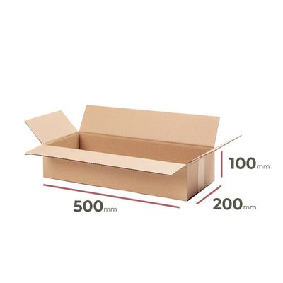 Kartónová krabica, 500x200x100mm, 3VVL (25 ks)