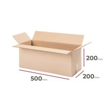 Kartónová krabica, 500x200x200mm, 3VVL (25 ks)