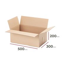 Kartónová krabica, 500x300x200mm, 3VVL (25 ks)