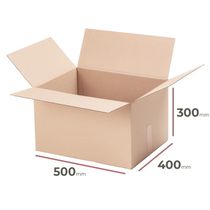 Kartónová krabica, 500x400x300mm, 3VVL (25 ks)