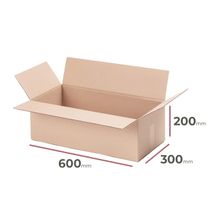Kartónová krabica, 600x300x200mm, 3VVL (25 ks)