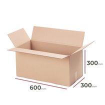 Kartónová krabica, 600x300x300mm, 3VVL (25 ks)