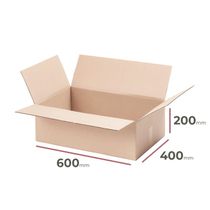 Kartónová krabica, 600x400x200mm, 3VVL (25 ks)