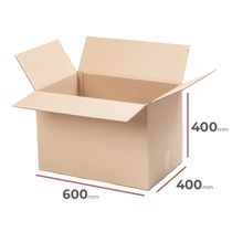 Kartónová krabica, 600x400x400mm, 3VVL (25 ks)