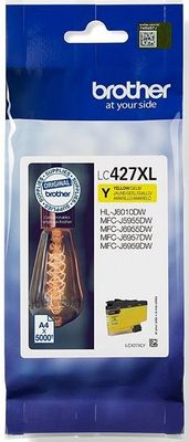kazeta BROTHER LC-427XL Yellow MFC-J5955DW/MFC-J6955DW/MFC-J6957DW