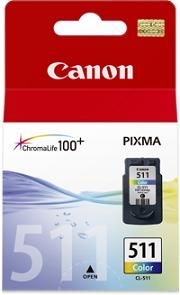 kazeta CANON CL-511C color MP240/250/260/270/490, iP 2700