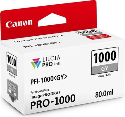 kazeta CANON PFI-1000GY Gray iPF PRO-1000