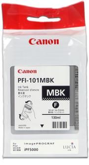kazeta CANON PFI-101MBK Matte Black pre iPF 5000/6000s