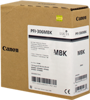 kazeta CANON PFI-306MBK matte black iPF 8300/8300s/8400/8400s/9400/9400s (330ml)