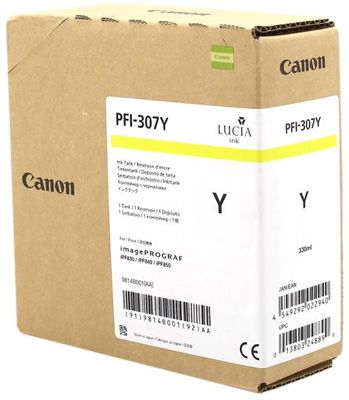 kazeta CANON PFI-307Y yellow iPF 830/840/850 (330ml)