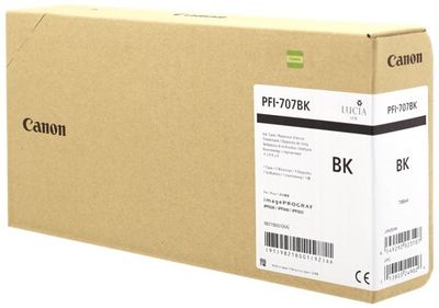 kazeta CANON PFI-707BK black iPF 830/840/850 (700ml)