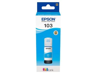 kazeta EPSON ecoTANK 103 Cyan - 65 ml (7.500 str)