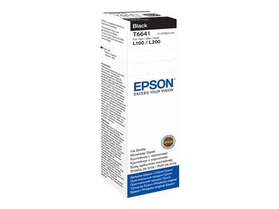 Cartridge Epson T6641 (C13T66414A) black 70 ml - originál (4.000 str.)