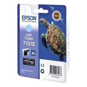kazeta EPSON light-cyan, with pigment ink EPSON UltraChrome K3, series Turtle-Size XL, in blister pack RS.