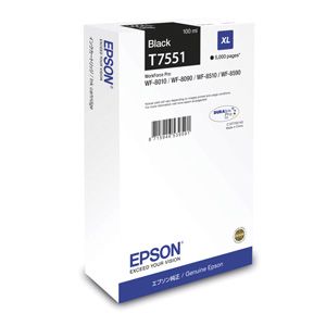 Cartridge Epson T7551 (C13T755140) black XL - originál (5000 str)