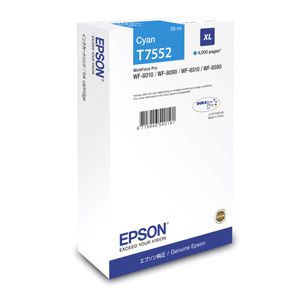 Cartridge Epson T7552 (C13T755240) cyan - originál (4.000 str)