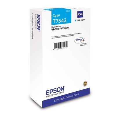 Cartridge EPSON T7542 (C13T754240) cyan XXL - originál (7.000 str)