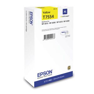 Cartridge Epson T7554 (C13T755440) yellow - originál (4.000 str)