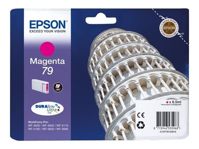 Cartridge EPSON T7913 (C13T79134010) magenta L (800 strán) - originál