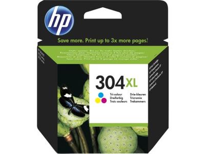 Cartridge HP 304XL (N9K07AE) color - originál