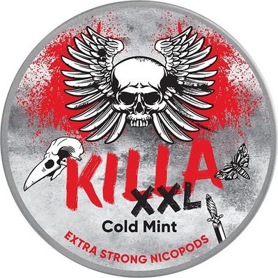 KILLA COLD MINT XXL - Nikotinové sáčky