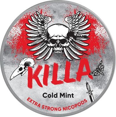 KILLA - nikotinové sáčky - Cold Mint - 16mg /g