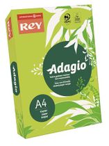 Kopírovací papier, farebný, A4, 80 g, REY "Adagio", neónový kiwi