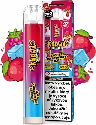 Kurwa Collection Lychee Raspberry Ice 20 mg 700 potáhnutí 1 ks