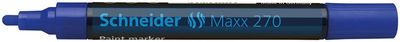 Lakový popisovač, 1-3 mm, SCHNEIDER "Maxx 270", modrý